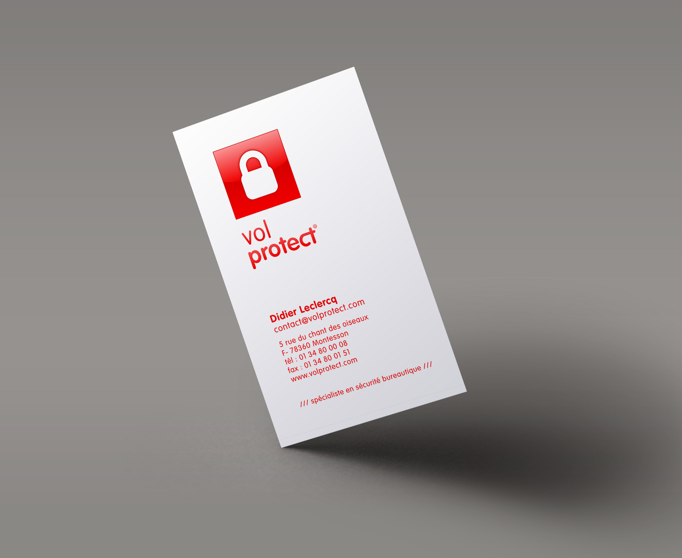 Vol Protect - carte de visite
